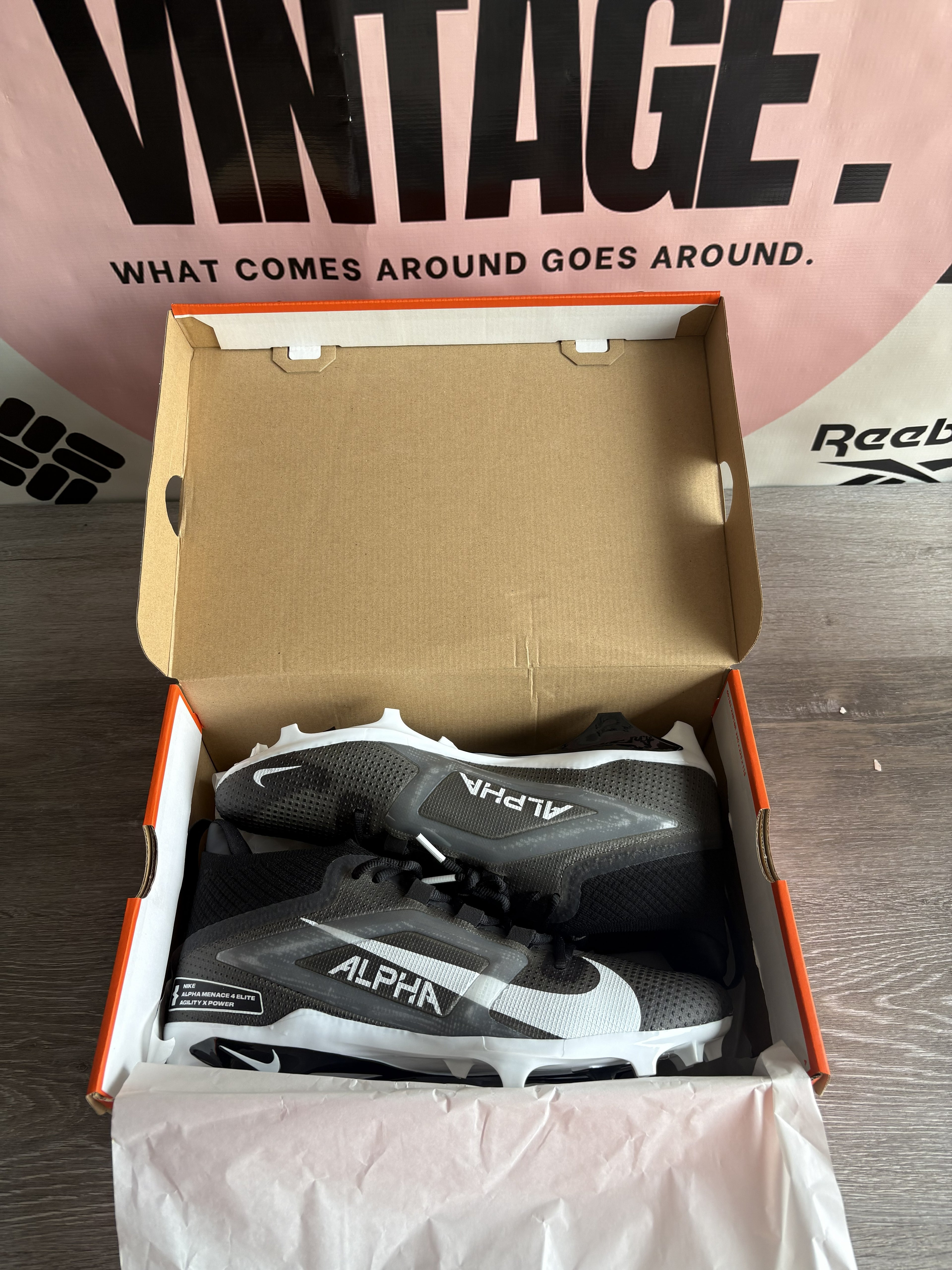 Nike Alpha Menace 4 Elite Cleats (US Size Men's 11)
