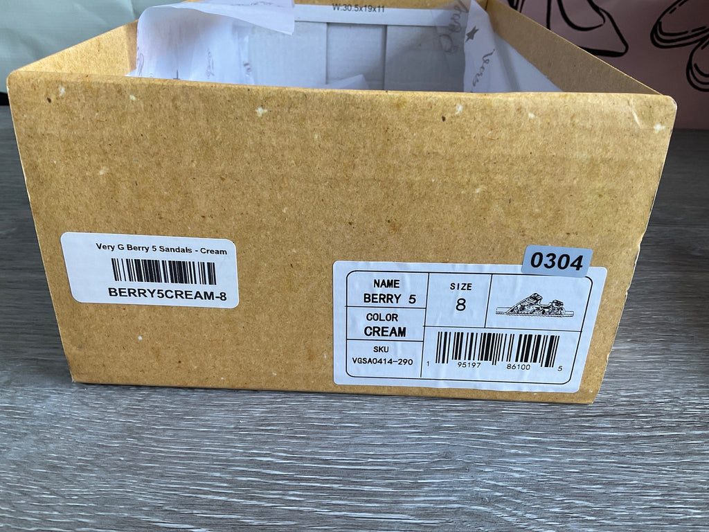 Very G Berry 5 Sandals (Women's US Size 8)
