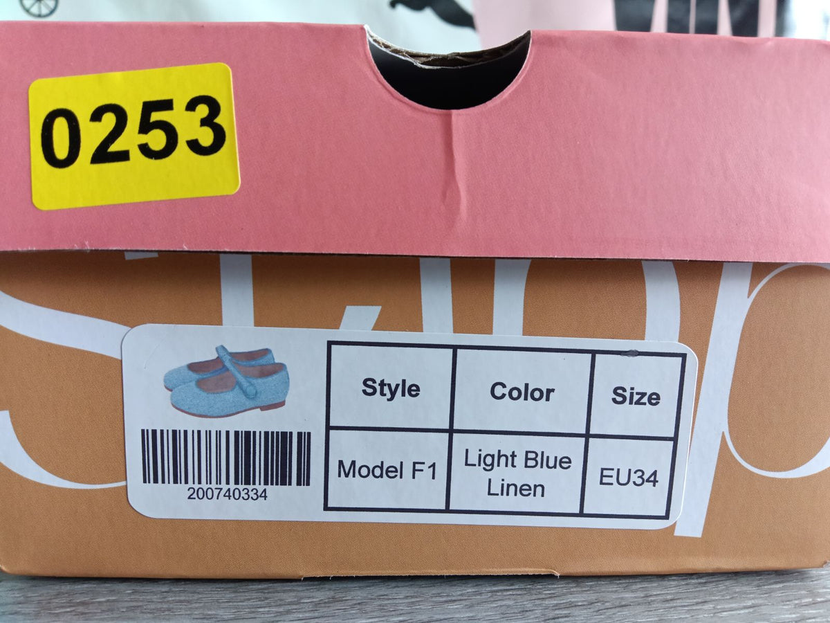 Skipp Children's Flats (Big Kids' US Size 2.5)