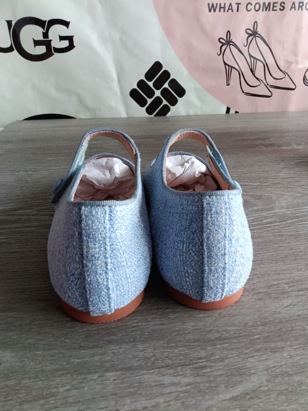 Skipp Children's Flats (Big Kids' US Size 2.5)