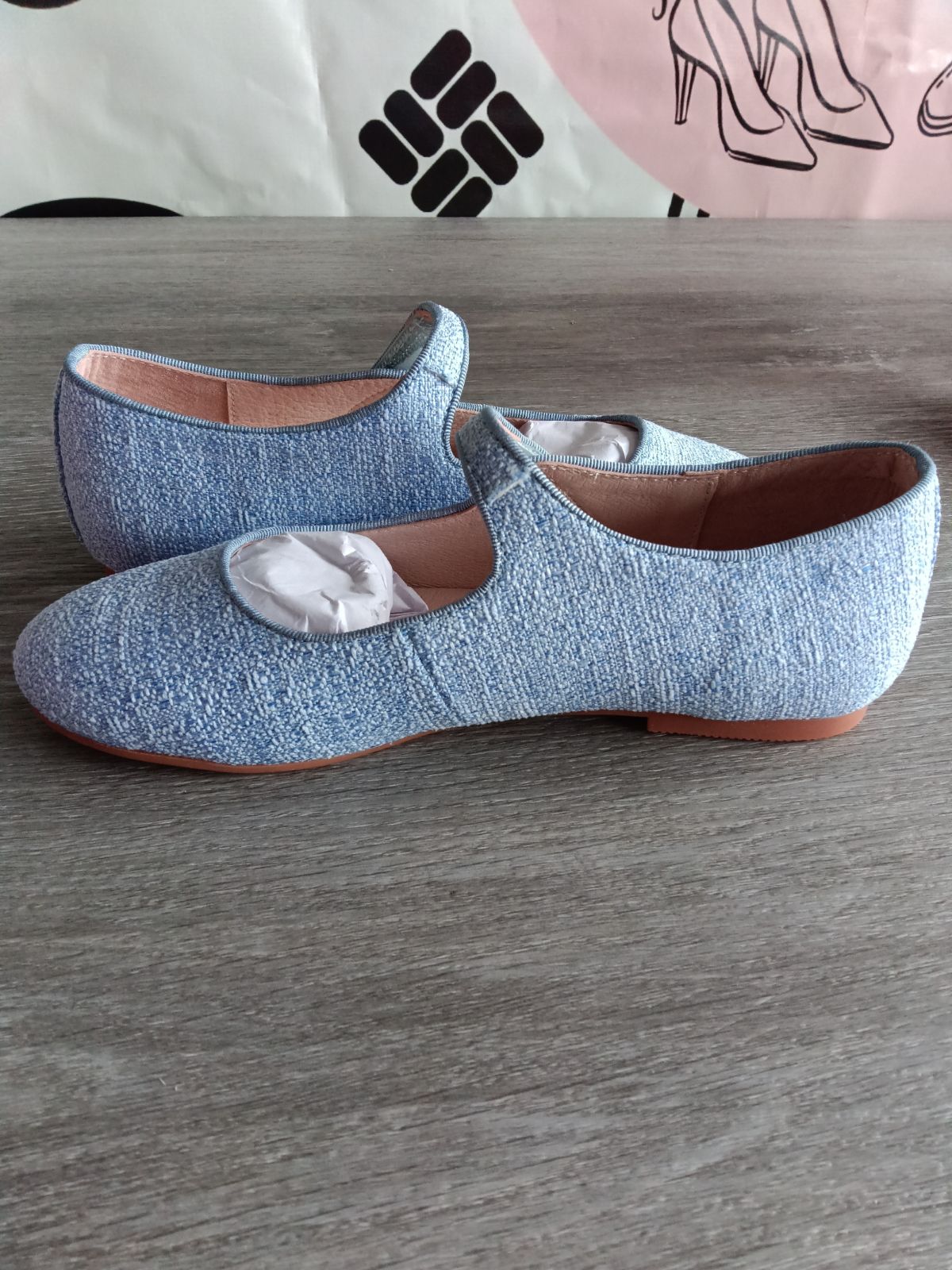 Skipp Children's Flats (Big Kids' US Size 2.5)
