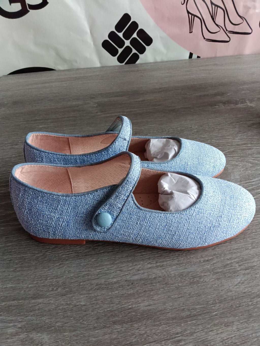 Skipp Children's Flats (Big Kids' US Size 2.5)