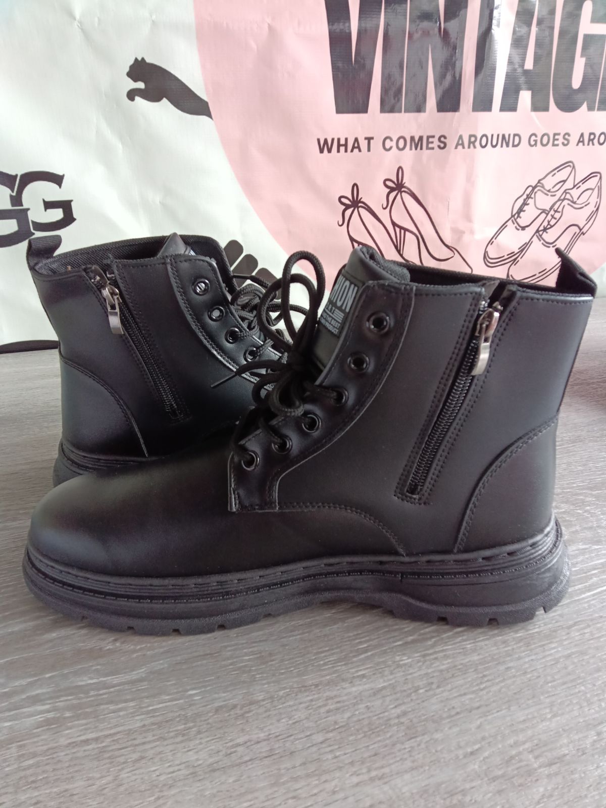 Fashion Sport Military Boots (Men's US Size 12)
