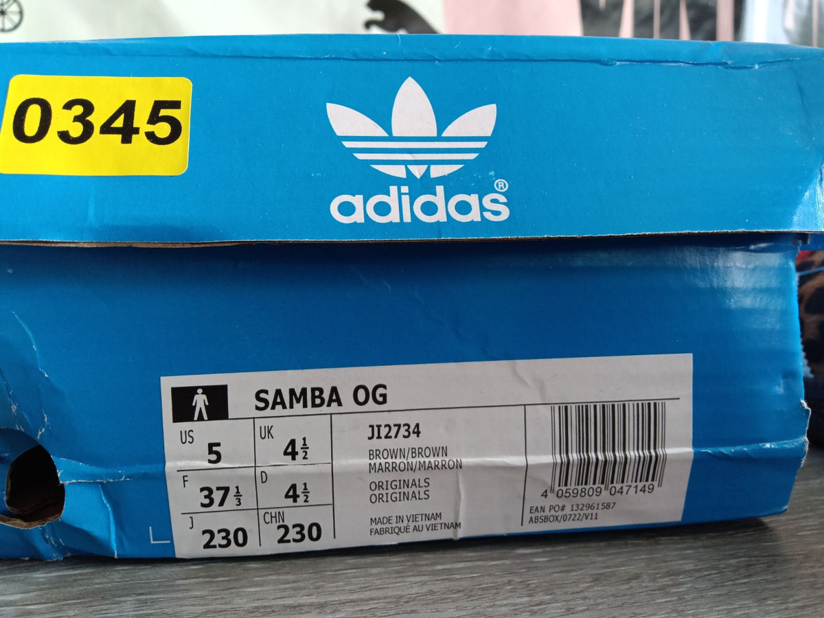Adidas Samba OG (Women's US Size 5)