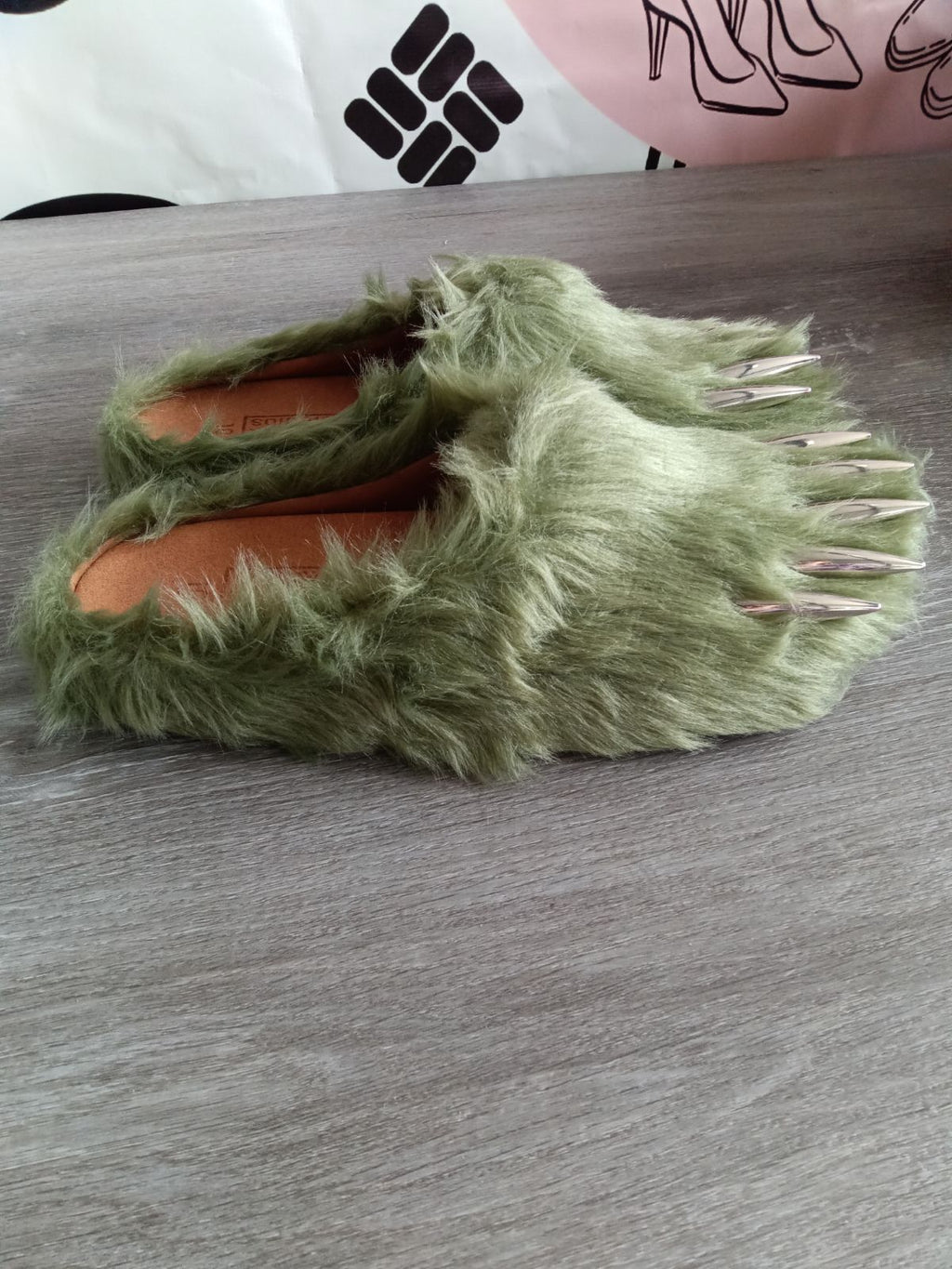 Bravest Studios Green Claw Mules (Men's US Size 10)
