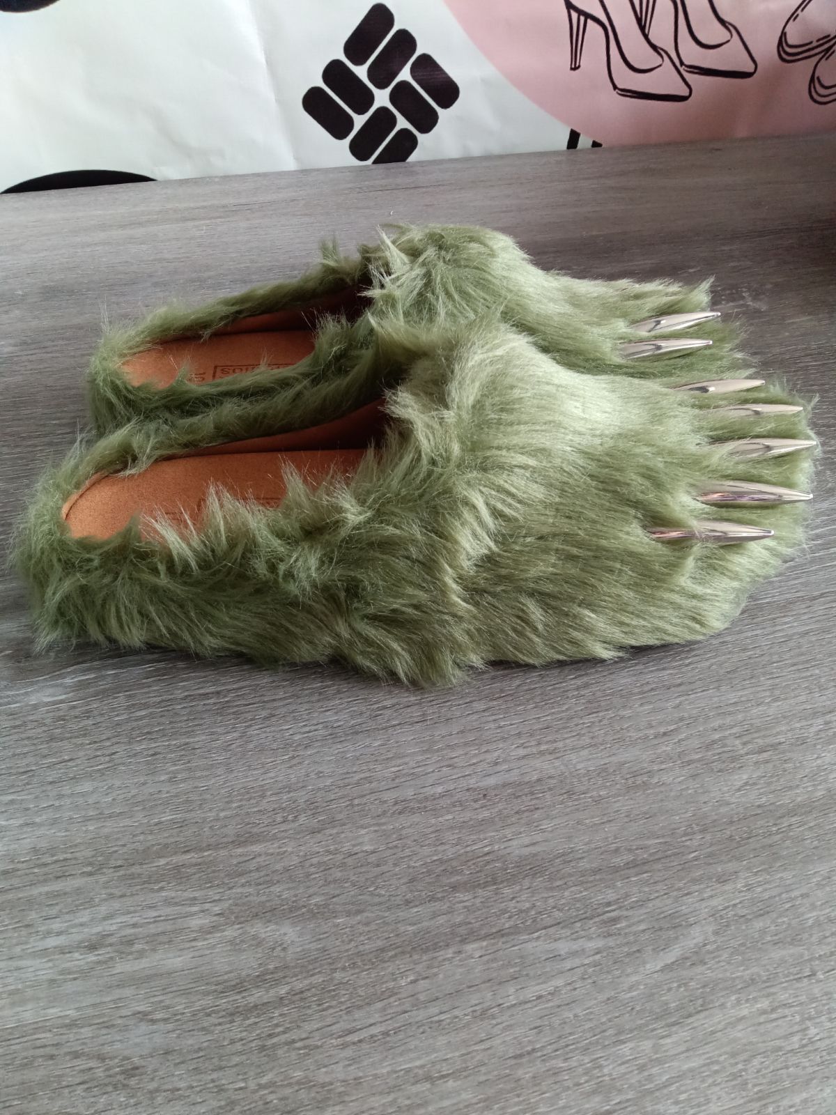 Bravest Studios Green Claw Mules (Men's US Size 10)